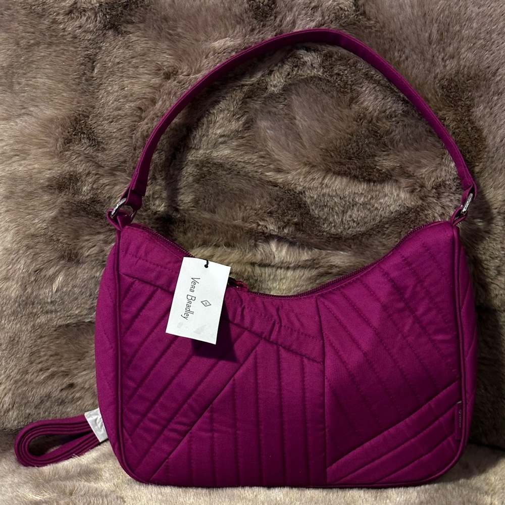 Vera Bradley Frannie Crescent Crossbody Bag in Cotton NWT